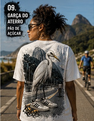 Camiseta estampada da coleção 2024